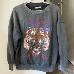 Anine Bing Tiger Sweatshirt